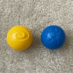 Fisher-Price Yellow and Blue Replacement Balls for Toys